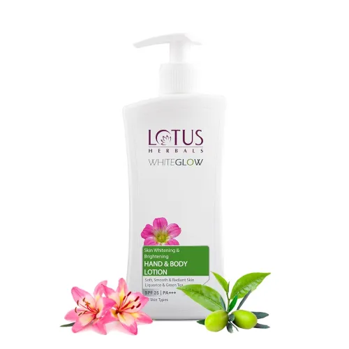 Image of Lotus Herbals WhiteGlow Hand Body Lotion (400ml)