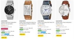 LOUIS DEVIN Mens Watches upto 87% Discount