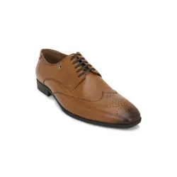 Louis Philippe Men Premium Leather Formal Derby Shoes