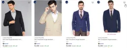 LOUIS PHILIPPE Mens Readymade Blazers at minimum 63% Discount