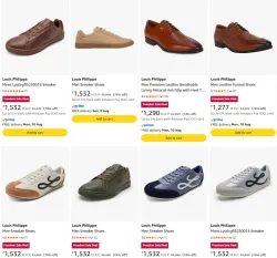 Louis Philippe Mens Sneakers up to 74% Discount