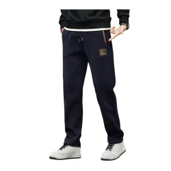LOUIS SENSE Mens Loose Pants