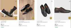 Louis Philippe Men’s Formal Shoes at Minimum 60% Discount