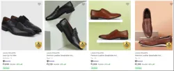 Louis Philippe Men’s Formal Shoes At Minimum 60% Discount
