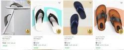 Louis Philippe Men’s Slippers & Flip Flops upto 75% Discount