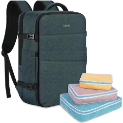 Lubardy 40L Waterproof Travel Laptop Backpack