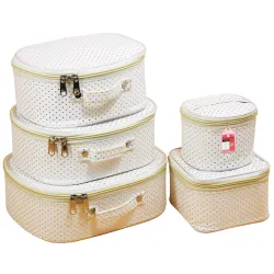 Luces 5 Pc Different Sizes Fabric Bag Set