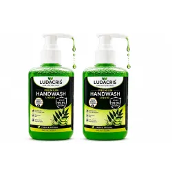 LUDACRIS Premium Handwash Liquid with Neem & Aloe Vera, 300ml - (pack of 2)