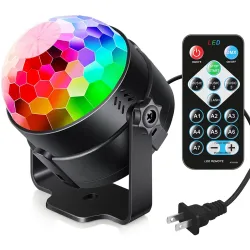 Luditek Sound Activated RGB Party Light