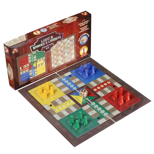 Image of Ludo and Snakes & Ladders Premium Big Classic Board Game