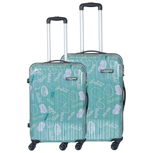 Image of Luggero Film Classic Polycarbonate Hard Luggage Set of 2