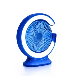 LUKER AVENTUS Rechargeable Table Fan Portable 5W Fan with 3Speed Control Up