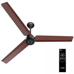 LUKER JVLuker Size Zero Neo BLDC Ceiling Fan With Remote Control | High Air Delivery | 5 Star Rated | Energy Saving | 3 