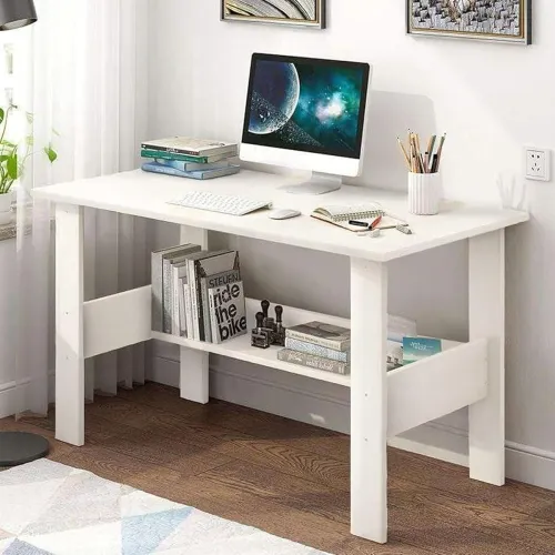 Image of Lukzer Engineered Wood Computer Desk  90×50×77 cm