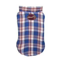 Lulala Dog Plaid Reversible Winter Jacket