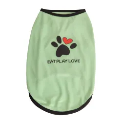 Lulala Summer Pet Shirt for Dogs 16 Black