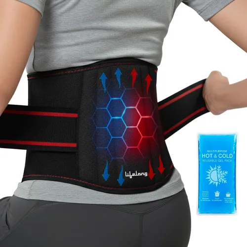 Image of Lumbar Sacral Belt with Hot & Cold Pack Universal Fit