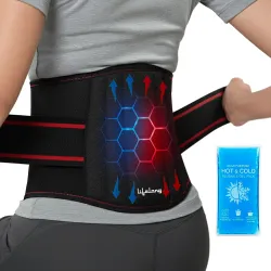 Lumbar Sacral Belt with Hot & Cold Pack Universal Fit