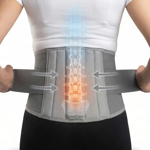 Image of Lumbar Support Belt for Back Pain Relief