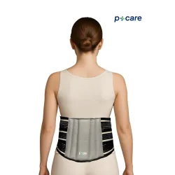Lumbar Support Waist belt | Back Pain Relief | LS Belt | Spine Support Belt | Double Strapping |