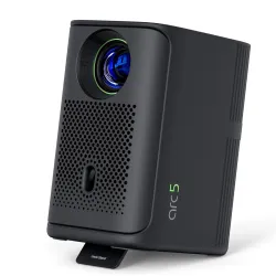 Lumio Arc 5 Portable Home Projector | Official Google TV with Netflix | Native 1080p Full HD | 4K Support | 200 ANSI Lumens | Auto Keystone | Dolby Audio | Sealed Light Engine | Bluetooth Sp...