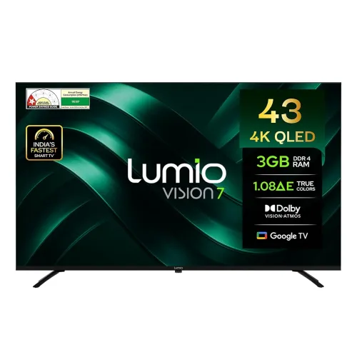 Image of Lumio Vision 7 109 cm (43 inches) 4K Ultra-HD Smart QLED TV FTW1-ADSG