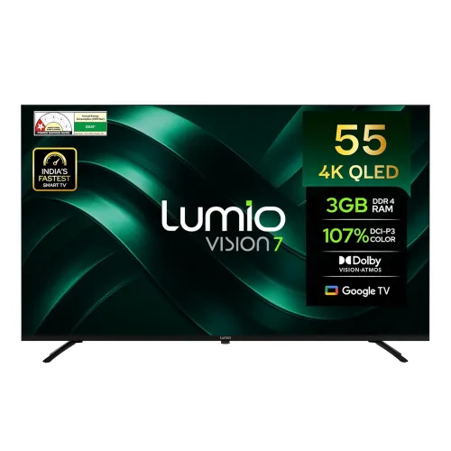 Image of Lumio Vision 7 139 cm (55 inches) 4K Ultra-HD Smart QLED Google TV FTW3-ADSG