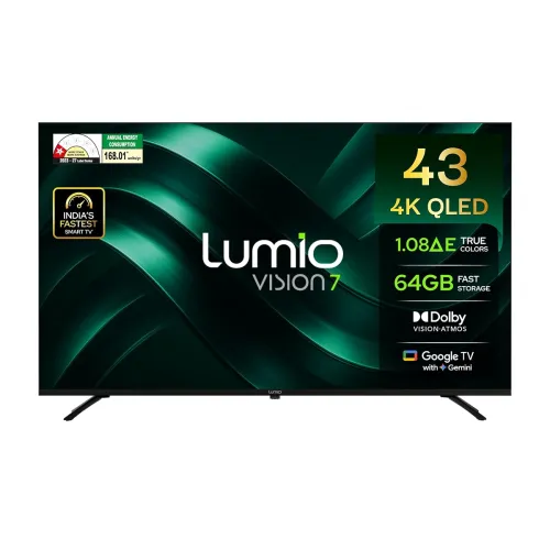 Image of Lumio Vision 7 II 2026 109cm (43 inches) 4K Ultra HD Smart QLED Google TV