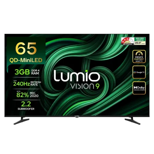 Image of Lumio Vision 9 2026 165cm (65 inches) 4K Ultra HD Smart QD-MiniLED Google TV