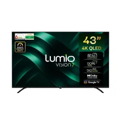 Lumio Vision 7 43-Inch 4K Ultra-HD Smart QLED TV (FTW1-ADSG)