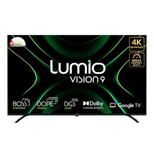 Image of Lumio Vision 9 139cm 4K Ultra HD Smart QD-MiniLED Google TV 
