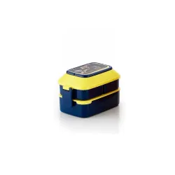 Lunch Box for School - 4 Compartment Plastic Tiffin Box,