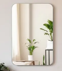 LUPPRA Frameless Wall Mirror Bathroom Mirror