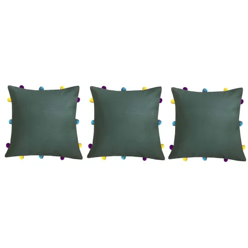 Image of Lushomes Cushion Cover 12x12, Boho Cushion Covers, Sofa Pillow Cover, Cushion Covers with Tassels, Cushion Cover with po