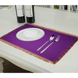 Lushomes Reversible Fringe Table mats
