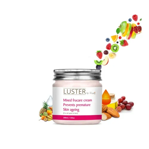 Image of Luster Mixed Frucare Massage Cream | Prevents Premature Skin Ageing | Instant Fairness & Skin Nourishes | Face Massage C