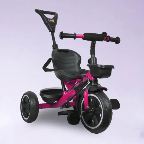Image of Luusa RX-500 Kids Tricycle with Parental Control (Pink)
