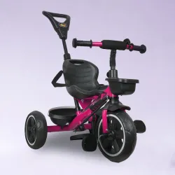 Luusa® TFT RX-500 Kids Tricycle (Pink, 2+ Years, Parental Control)