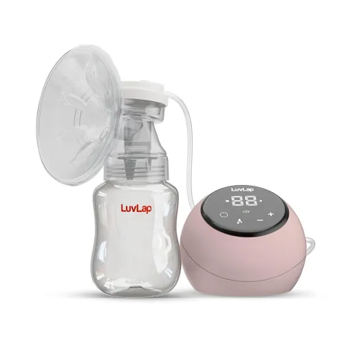 Image of Luvlap Adore Electric Breast Pump with 2 Phase Pumping, Rechargeable Battery, Digital TouchScreen,