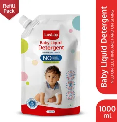 LuvLap Baby Clothes Wash Liquid Refill 1000ml