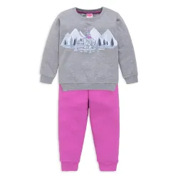 LuvLap Baby Girls Full Sleeve Sweatshirt & Pyjama