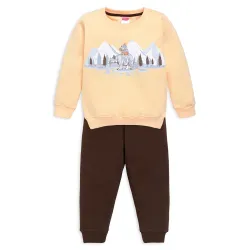 LuvLap Baby Girls Full Sleeve Sweatshirt & Pyjama Set