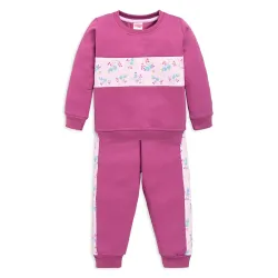 LuvLap Baby Girls Full Sleeve Sweatshirt & Pyjama Set