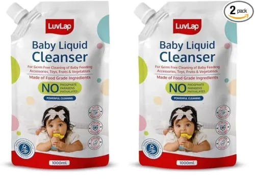 Image of LuvLap Baby Liquid Cleanser Refill 1000ml