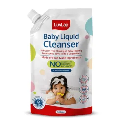 LuvLap Baby Liquid Cleanser Refill pack- 1000ml, For cleaning feeding bottle