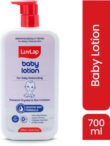 Image of LuvLap Baby Lotion with Milk Protein (700 ml)