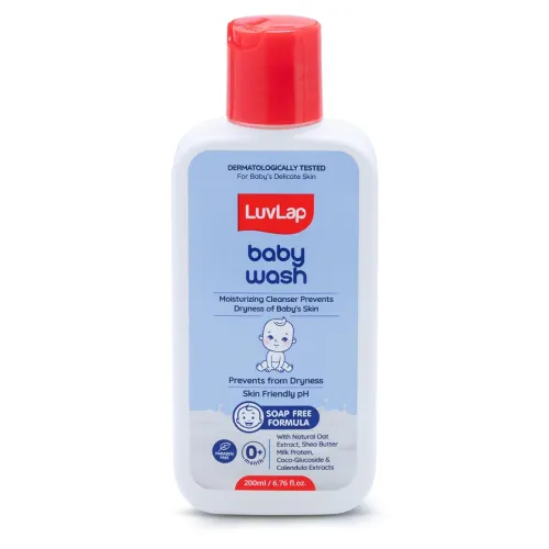 Image of LuvLap Baby Wash - 200ml Baby Wash for Baby Bath
