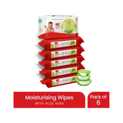 LuvLap Baby Wipes Aloe Vera