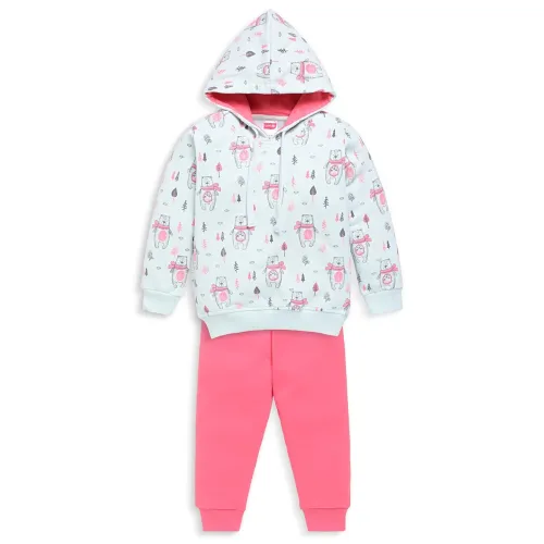 Image of LuvLap Baby Boys Full Sleeve Boys Hooded Sweatshirt & Pyjama Set