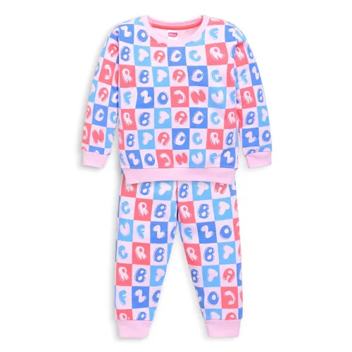 Image of LuvLap Baby Boys Full Sleeve Sweatshirt & Pyjama Set Pack of 1